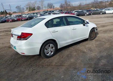 2015 Honda Civic Lx from USA, damaged, VIN 19XFB2F5XFE218563
